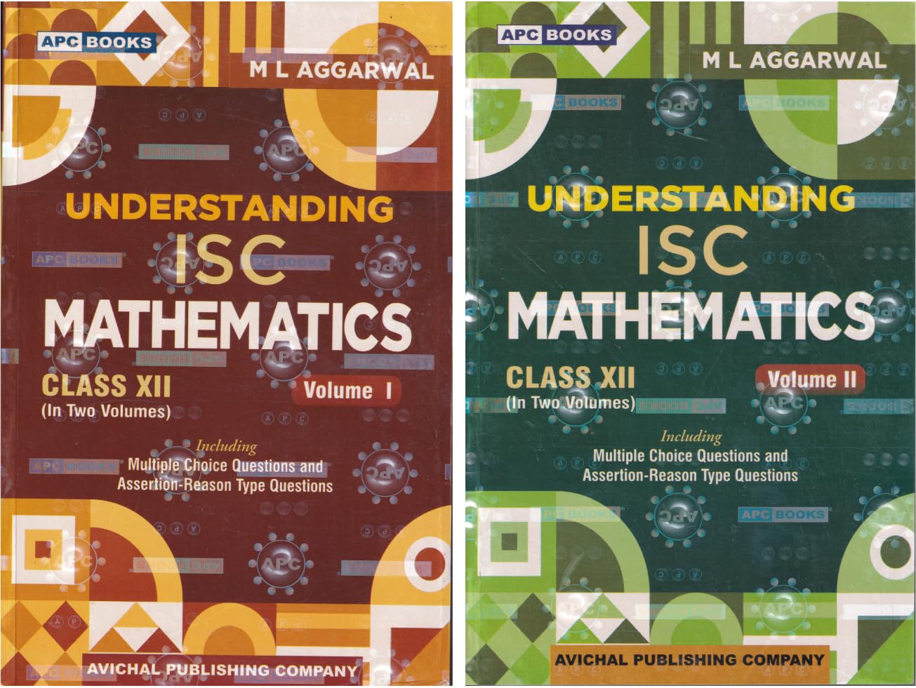 Understanding ISC Mathematics Class 12 (In Two Volumes) Volume 1 & 2.