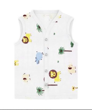 Baby Unisex Organic Cotton Muslin Jhabla