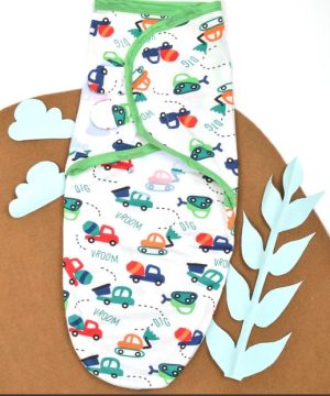 Baby Swaddle Adjustable Infant wrap- 0-3 Months - Car